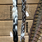Braided Cowhide Bracelet (size 7.5)