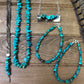 The ‘Rolling Brook’ Turquoise & Navajo Pearl Necklace