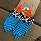 Cow Babe Fringe Earrings
