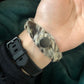 Braided Cowhide Bracelet (size 7.5)