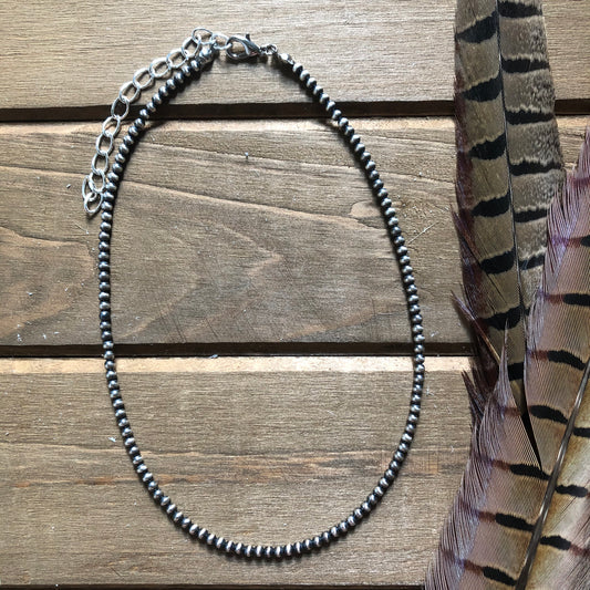 The ‘Deadwood’ Navajo Pearl Necklace