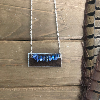 The ‘Rocky Bovine’ Bar Necklace