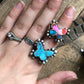 Pink Dahalia Butterfly Ring