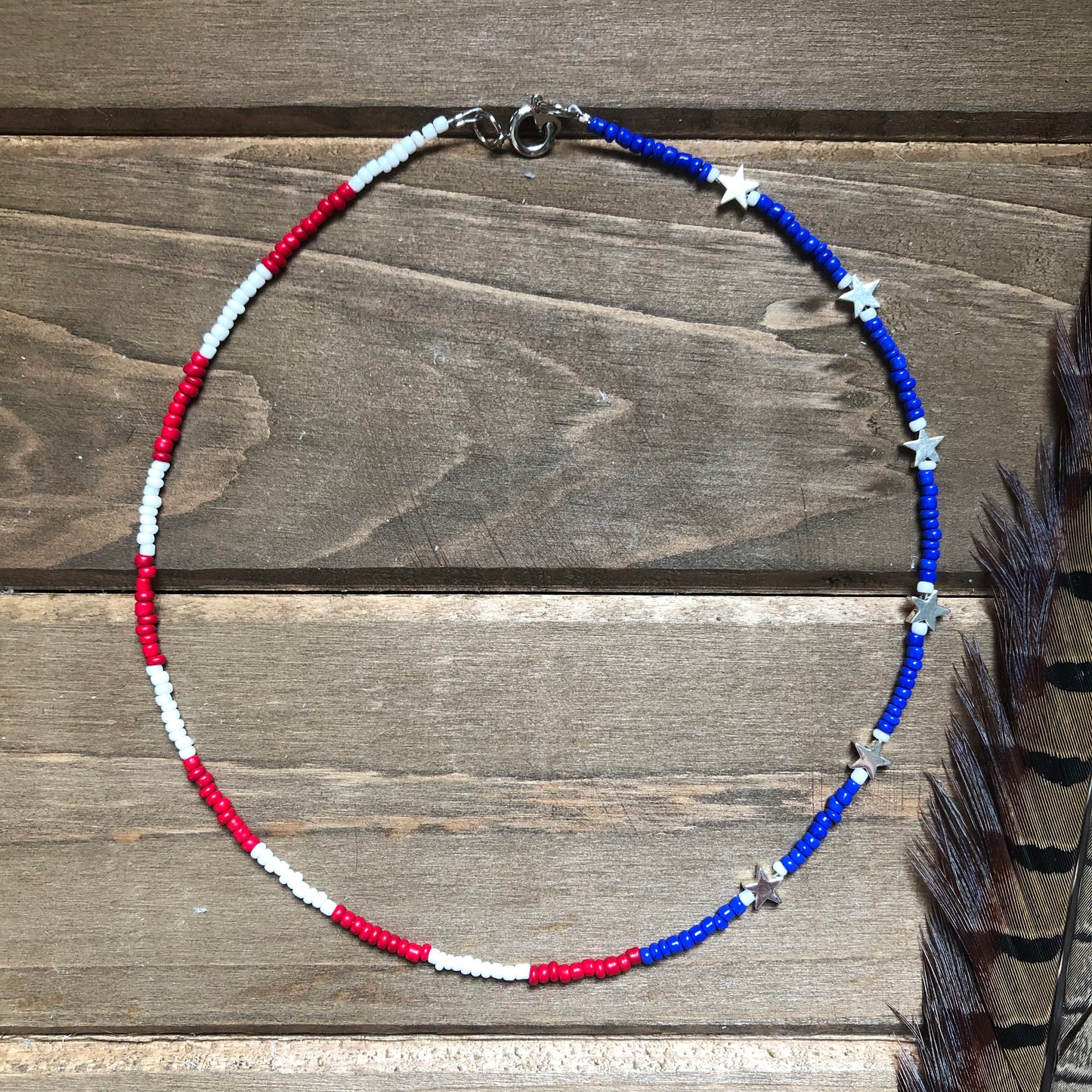 Stars ‘n Stripes Choker Necklace