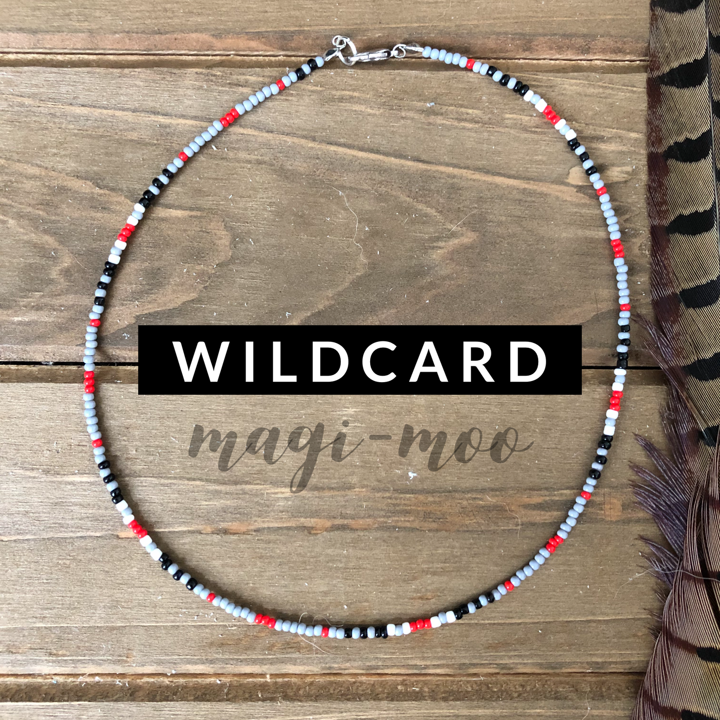 Wildcard Serape Choker necklace