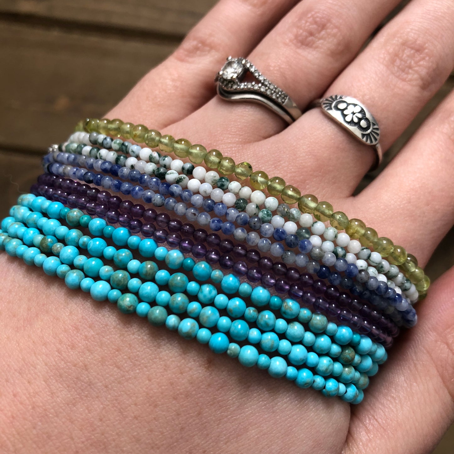 Simple Amethyst Bracelet