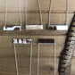 Cowhide Bar Necklace - Browns