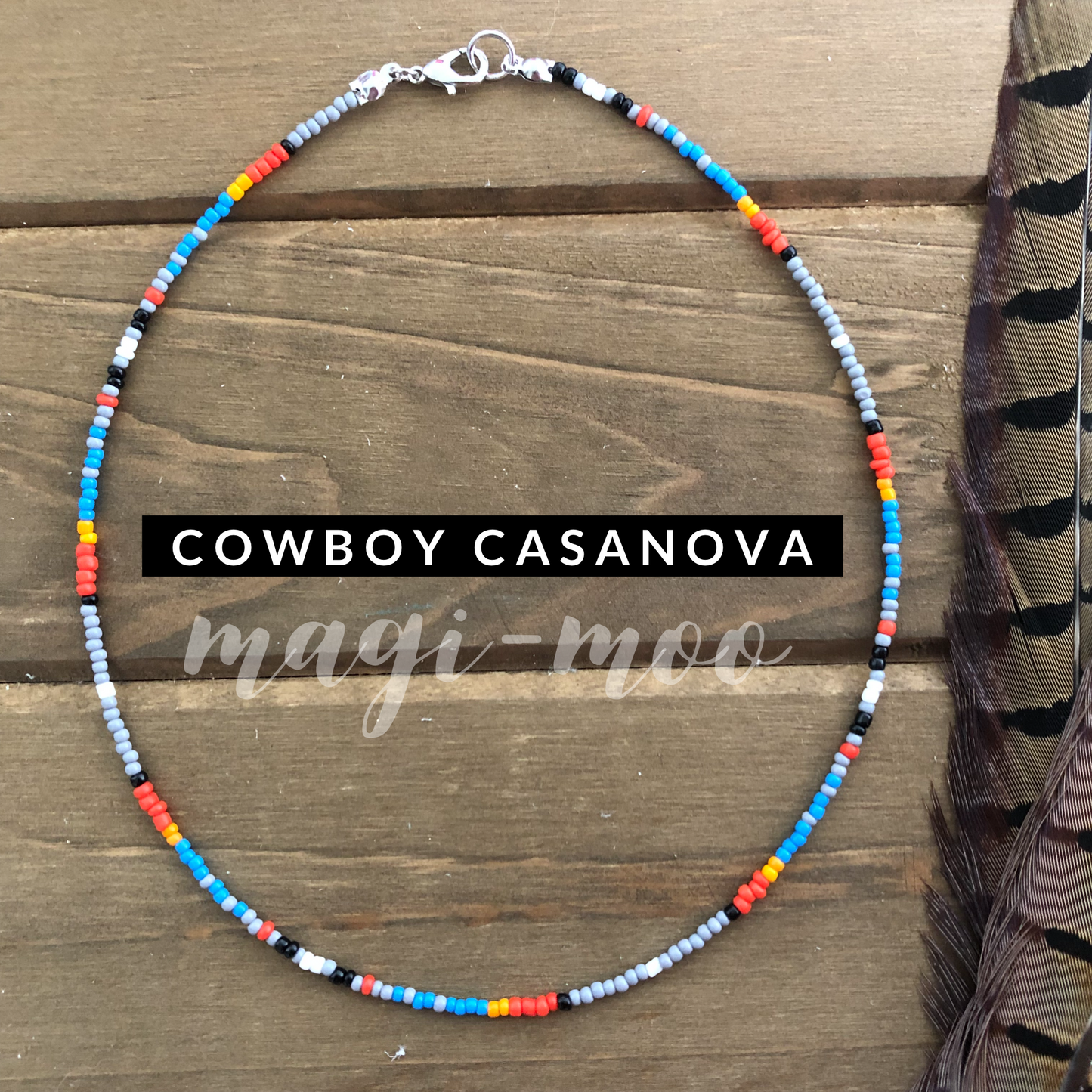 Cowboy Casanova Serape Choker Necklace